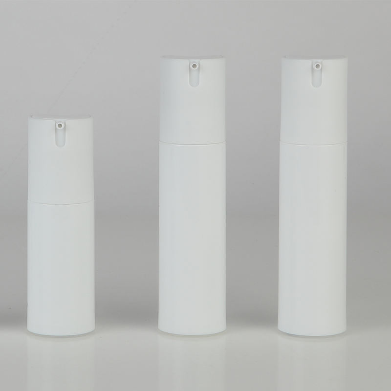 round 30ml/50ml PP Airless Single Layer Skin Care Serum Bottle for Lotion