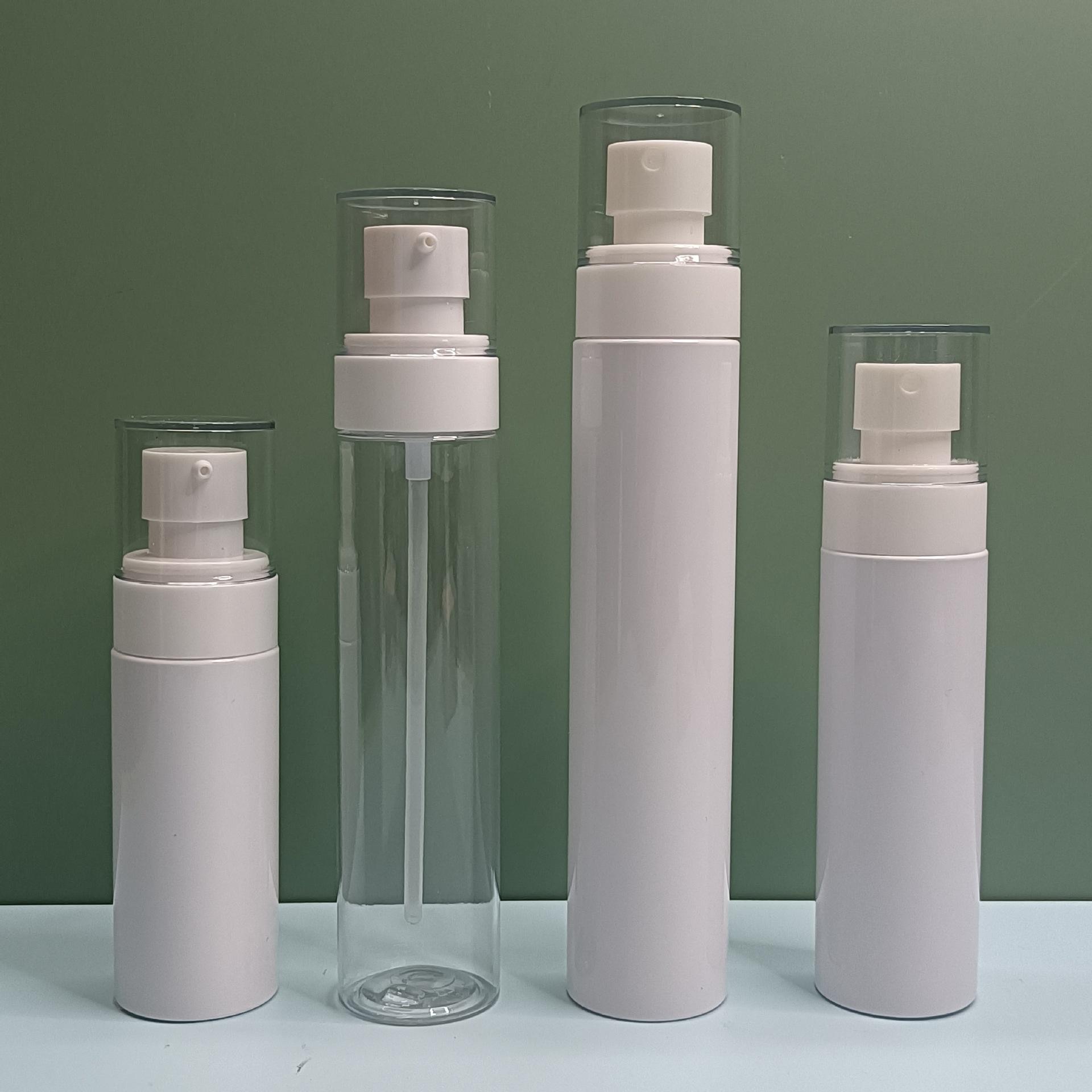 Custom Printed 40ml 50ml 60ml 80ml Airless Cosmetic Bottle with Lotion Pump for Skin Care Serum