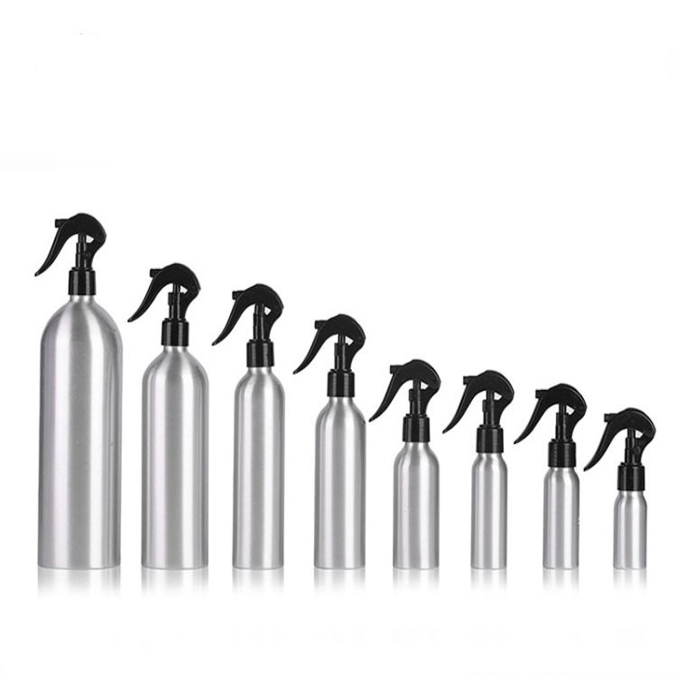 2oz 3oz 4oz 5oz 8oz Refillable Spray Atomizer Aluminum Atomizer Perfume Spray Bottle Silver Aluminum Alloy Tattoo Spray Bottle