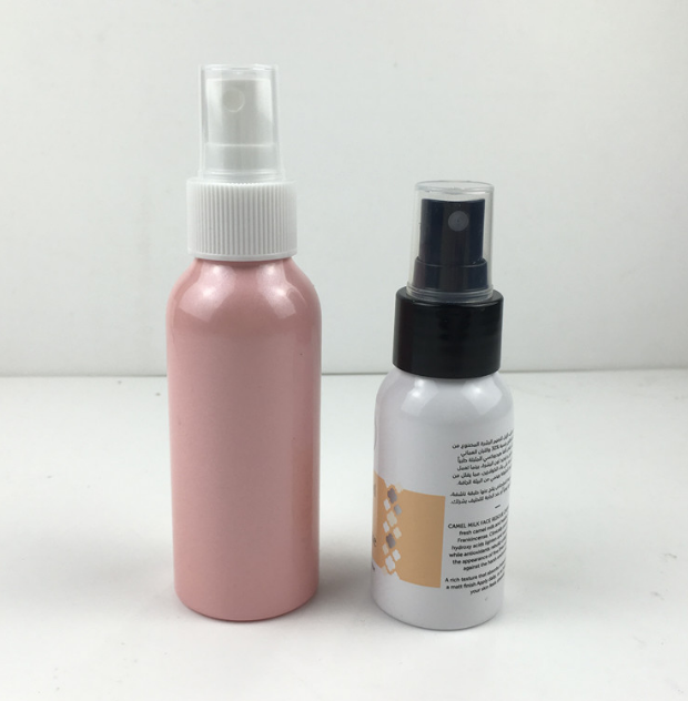 Hot Sale 60ml 100ml Fine Mist Aluminum Spray Bottle