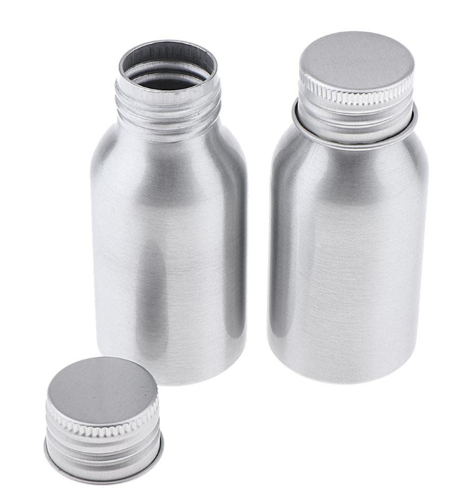 Hot Sale Empty Aluminum Bottle Travel Lotion Shampoo Makeup Storage Container