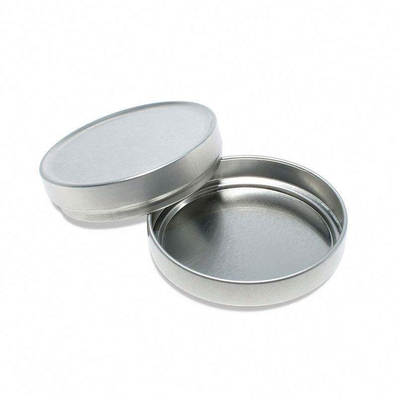 Wholesales Free Sample High Quality Embossed Customized Printed Small Round Aluminum Tin Cans for Cosmetic Packaging