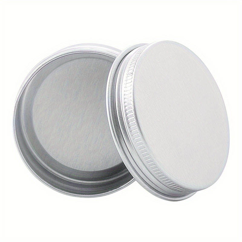 Custom Aluminum Can 20-150g Print Small White Aluminium Empty Jar Round Cosmetic Metal Tin Can Packaging