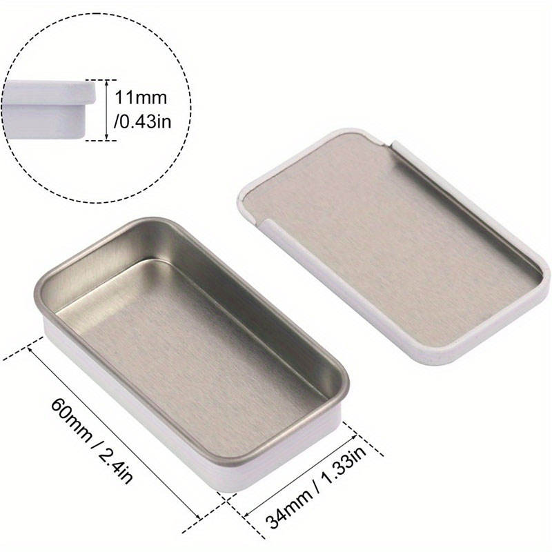 Custom Capsule Candy Slide Lid Iron Bottle Portable Push-pull Jar Corn Oil Compressed Sheet Metal Box Packaging Frosted Iron Jar