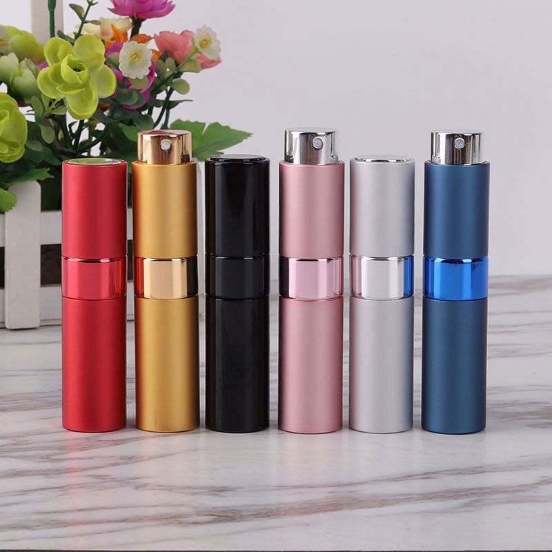 Aluminium Atomizer Perfume 5Ml 8Ml Pocket Travel Portable Mini Bottle Stock Small Size Tester Refillable Sized Bottles Empty