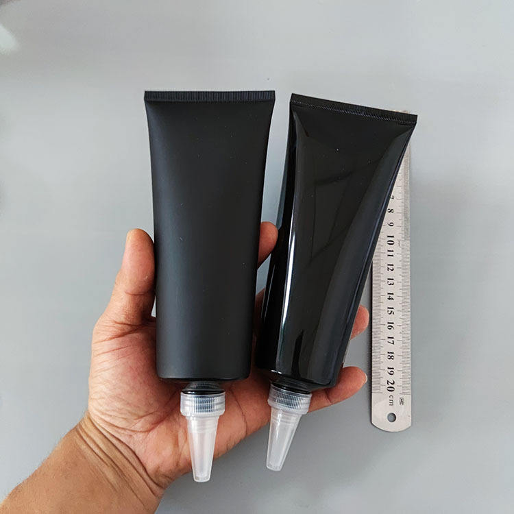 Wholesale Empty Cosmetic Squeeze Plastic Tube for Hand Cream Body Lotion with sharp Mouth Cap