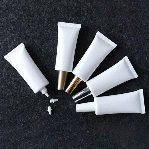 25ml white Cosmetic hose sub-pack Liquid Foundation Sunscreen Primer Concealer Empty bottle