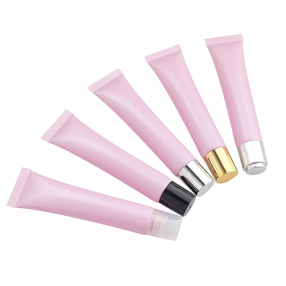 20g Empty Plastic Tube Aluminum PBL 20ml Purple Composite Eye Cream Essence Essential Oil Lotion Concealer Liquid