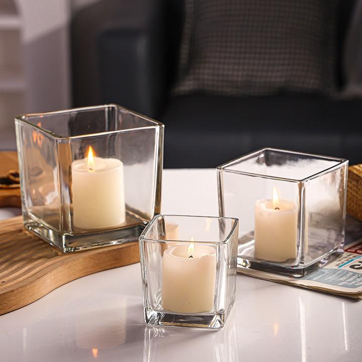 Luxurious Glass Candle Containers for Modern Decor