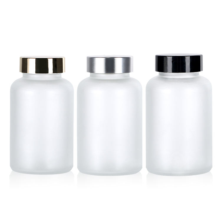 120ml Empty Capsule Pet Plastic Medicine Bottle