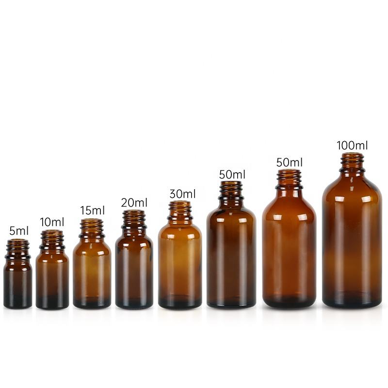 5ml 10ml 15ml 20ml 30ml 50ml 100ml Cosmetic Skincare Packaging Toner Lotion Amber Glass Pump Bottle Cream Jar Oil Dropper