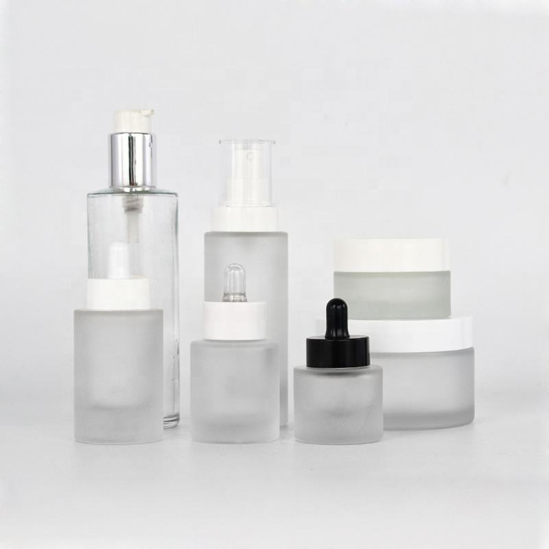 High End 1Oz 30Ml Round Essential Oil Clear Dropper Bottle 60Ml 2Oz Thick Bottom Skin Care Dropper Bottle