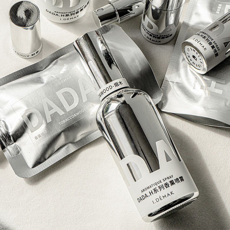 15ml 30ml 50ml 100ml Luxury Glass Bottle Packaging Spray Fragrance Silver Electroplating PUMP Body Mist Bottle With Silver Top