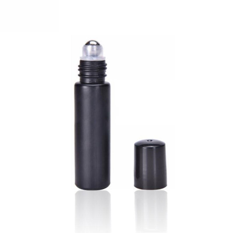 Custom Various Colors Refillable 5ml 10ml Round Glass Roll on Bottle