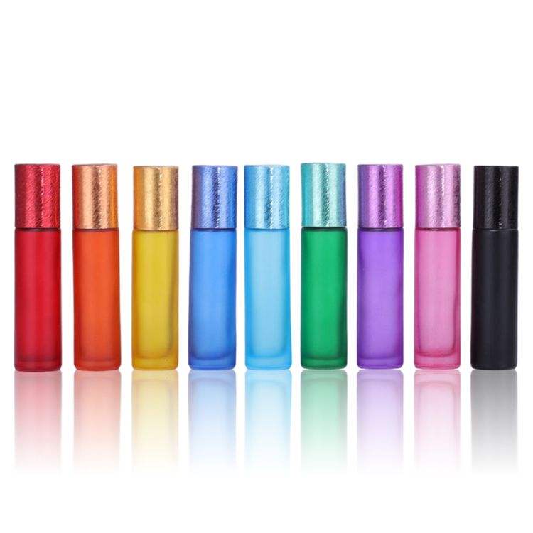 5ml 6ml 12ml 50ml Essential Oil Glass Roller Bottle