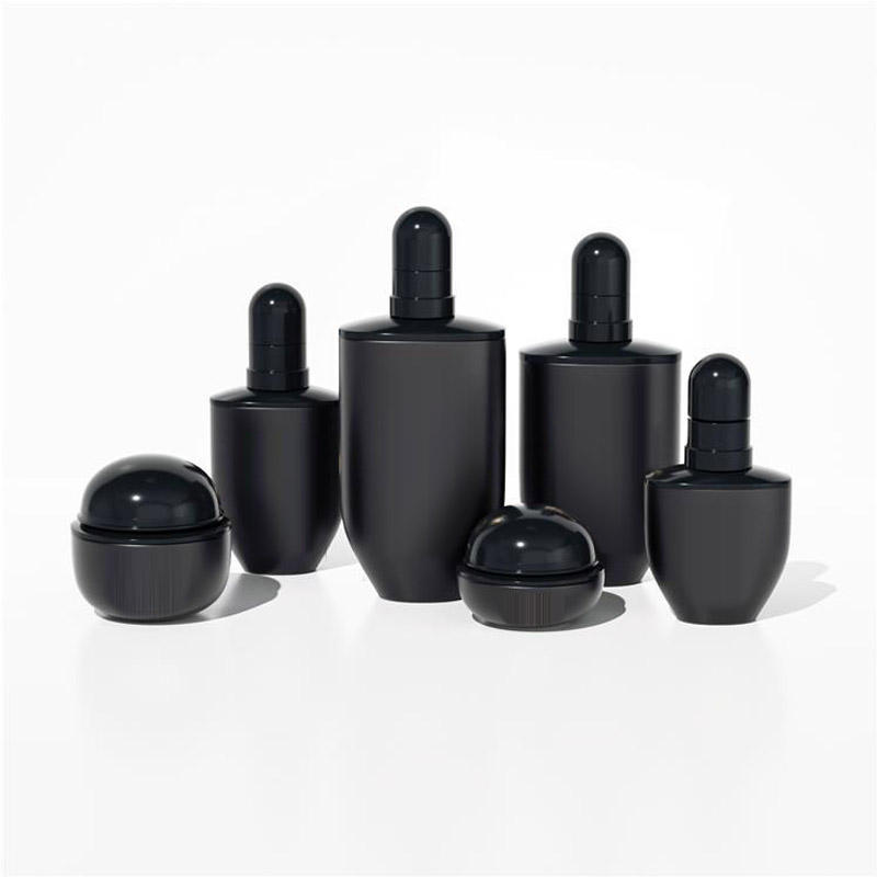 Mini 30g-120ml Flat Foundation Lotion Glass Cosmetic Jars Empty Isolation Cream and Foundation Bottles With Box Packing