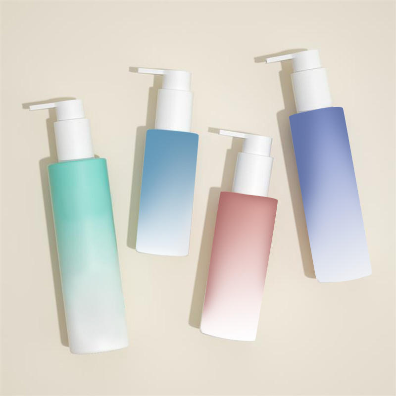 Empty Lotion Bottle With Pump 80ml100ml120ml150ml Glass Cleansing Oil Packaging Bottle Moisturizing Body Lotion Glass Bottle