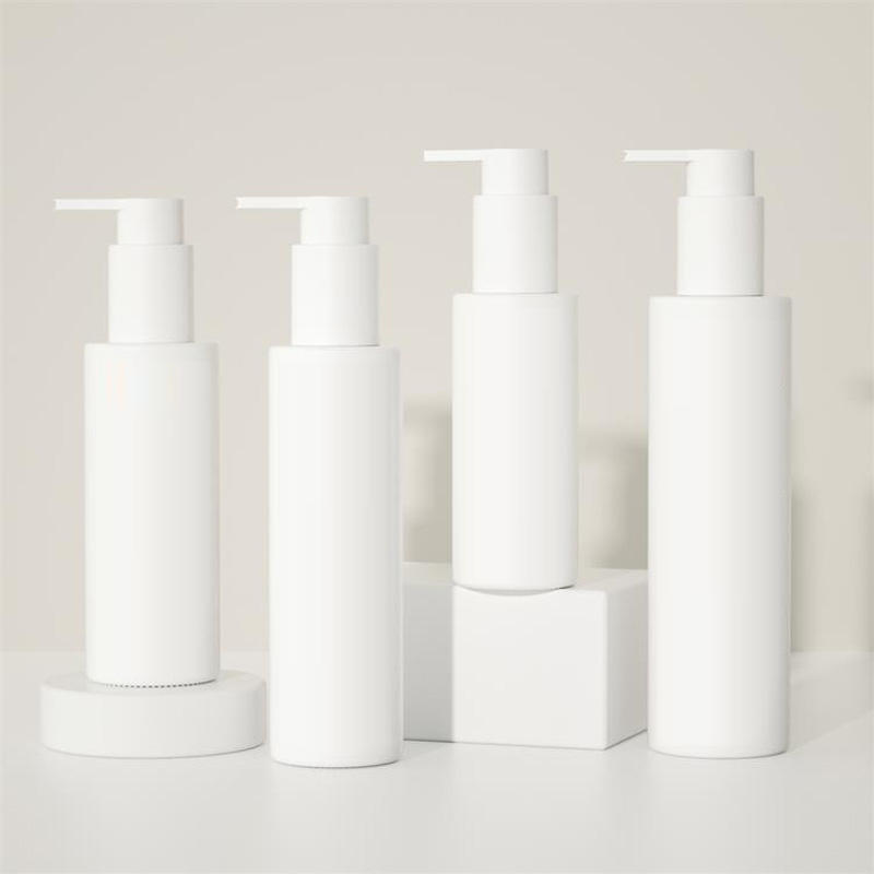 80ml/100ml/120ml/150ml Glass Body Lotion Bottle Roll Cap Empty Lotion Pump Cleansing Oil Packaging Moisturizing Lotion Bottle