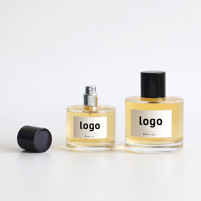 Luxury Perfume Bottle 30ml 50ml 100ml Capacity Glass Fragrance Bottle Plastic Lid Pump Sprayer Empty Luxury Parfum Bottle Sprays