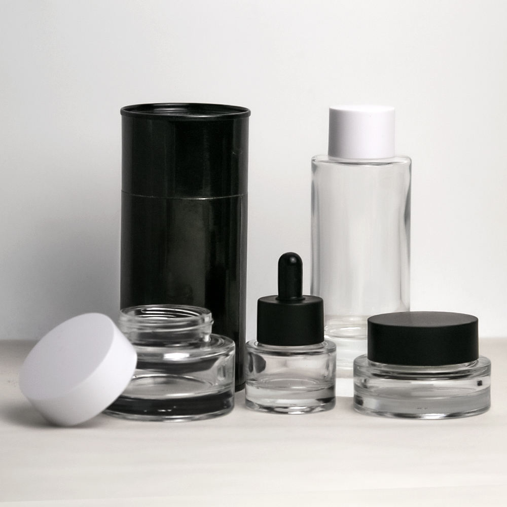 60ml 120ml Custom Luxury Glass Lotion Bottle