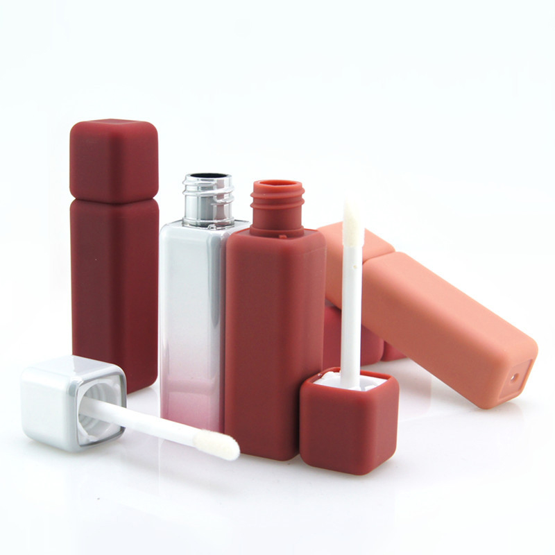 Mario Bellini POP Lip Gloss Tube 5ml 8ml 10ml Square Frost Liquid Lip Gloss Container Liquid Lipstick Tube With Custom Logo