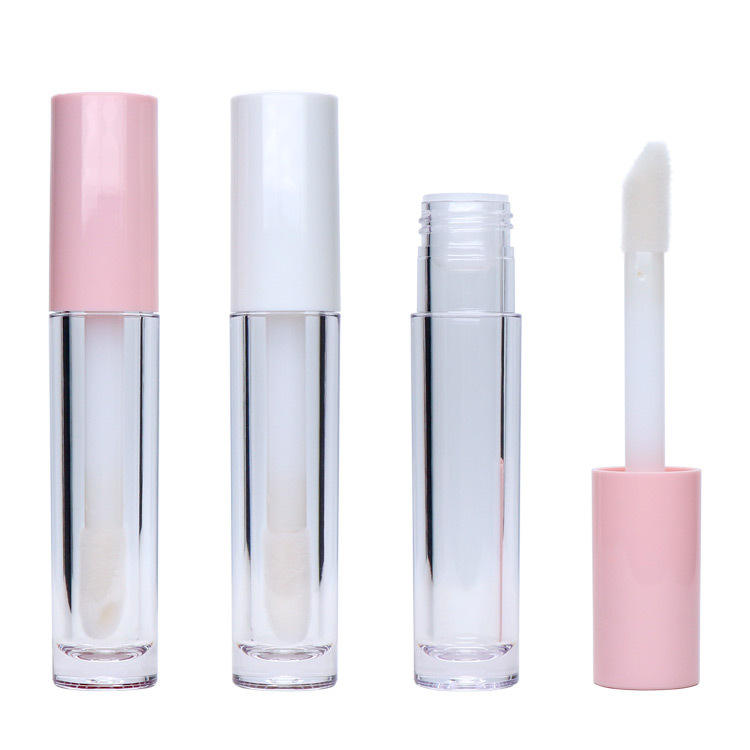 6ml Clear Empty Lip Gloss Packaging Lipstick Tube with Wand
