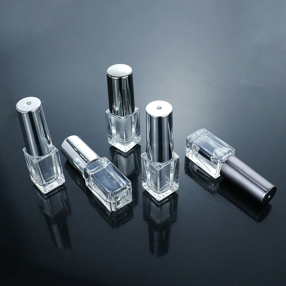 5ml Clear Empty Luxury Custom Logo Nail Polish Bottle