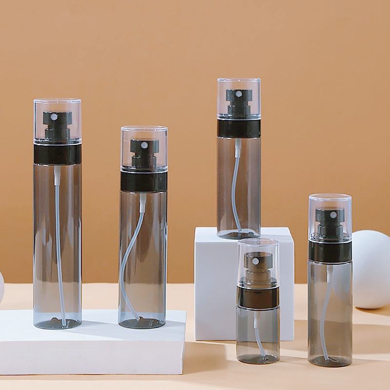 High Grade 30ml 60ml PETG Plastic Cosmetic Face Toner Mist Hair Spray Bottle for Perfume Water Spray