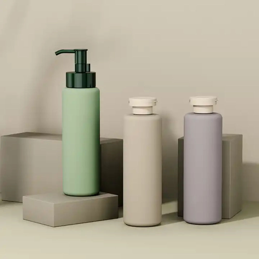 250Ml HDPE Shampoo Body Wash Lotion Packaging Container Flip Top Cap Empty Plastic Squeeze Lotion Bottles