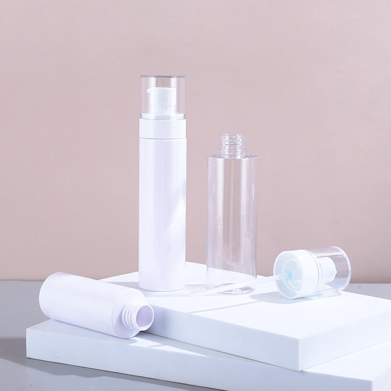 Customized 30ml 50ml 60ml 80ml White UPG Sprayer and Lotion Bottle for Cosmetic and Skin Care