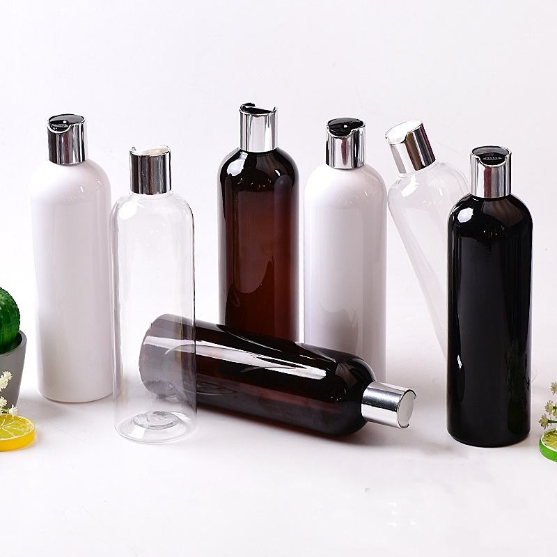 Hot Sale 200ml 300ml 400ml Packaging Bottle Custom Pet Lotion Bottle Body Cream Container with Disc Cap