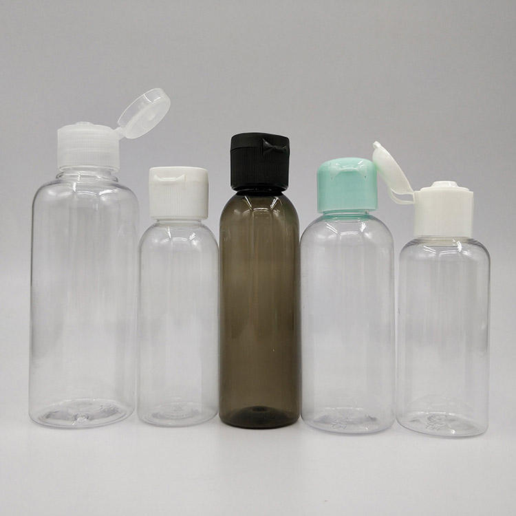 15ml - 250ml Travel Shampoo Bottle Empty Plastic Squeeze Bottles With Flip Cap Lotion Container for Toiletries