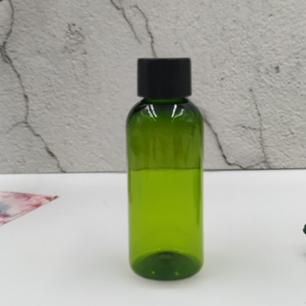 Hot Selling 50ml PET Flip Cap/Pump Cap Cosmetic Lotion Bottle Custom Color Serum Lotion Skincare Packaging Plastic
