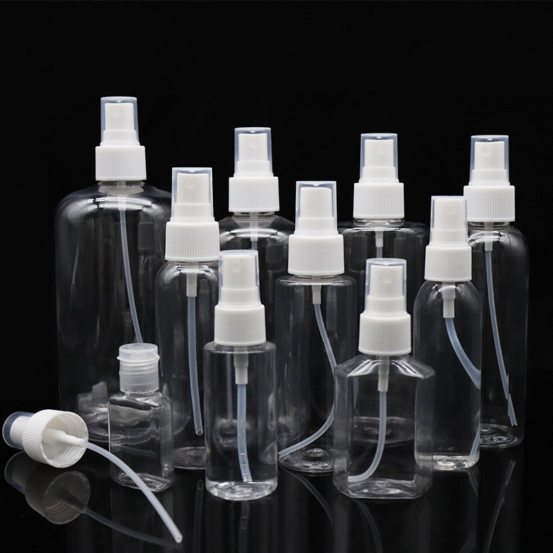 60ml Atomizer Spray Bottle 60 ml 2 Ounce 100ml White Plastic  Bottle with Pump Sprayer