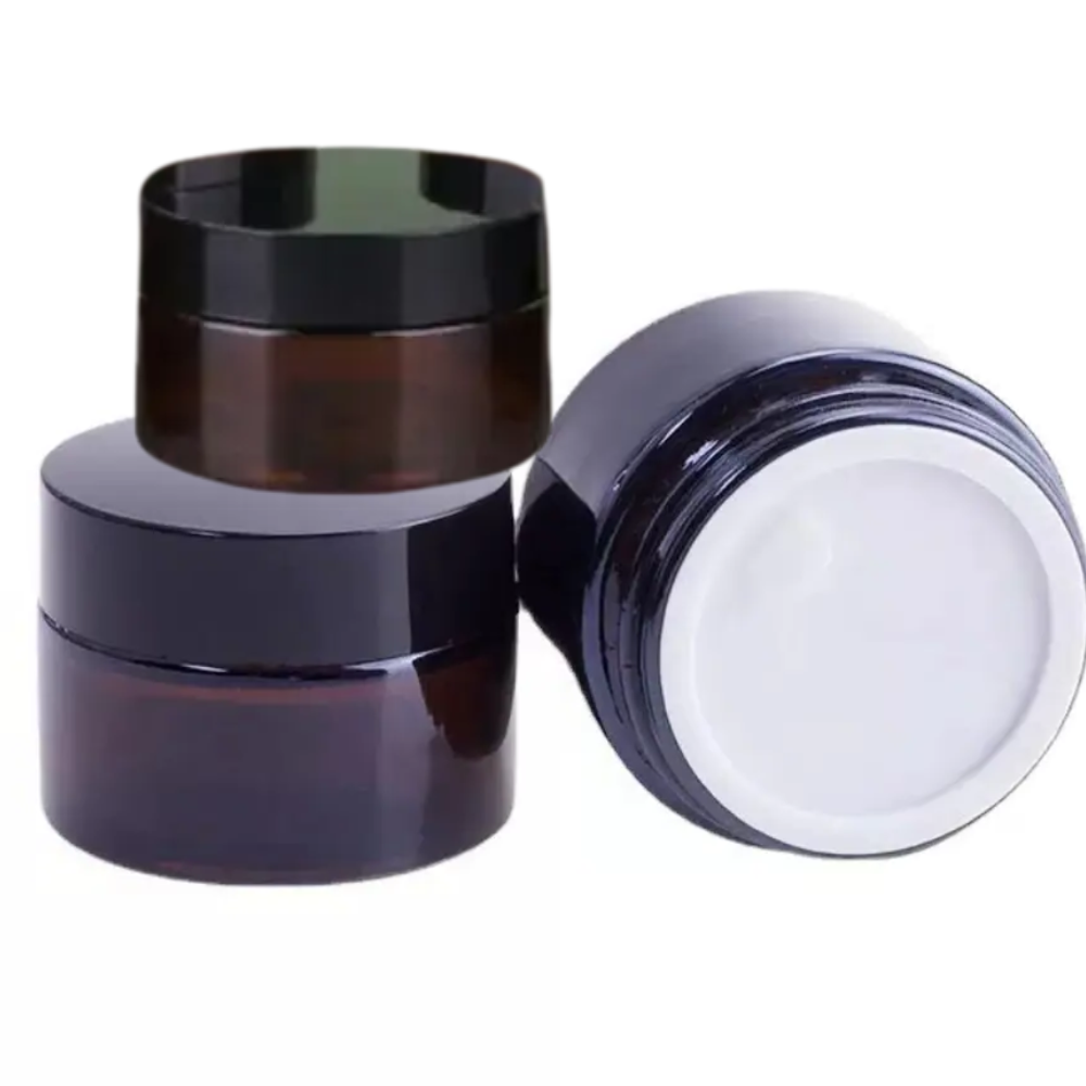 High-quality PET Cosmetic Jars with Lids Customized Plastic Jars Plastic Container