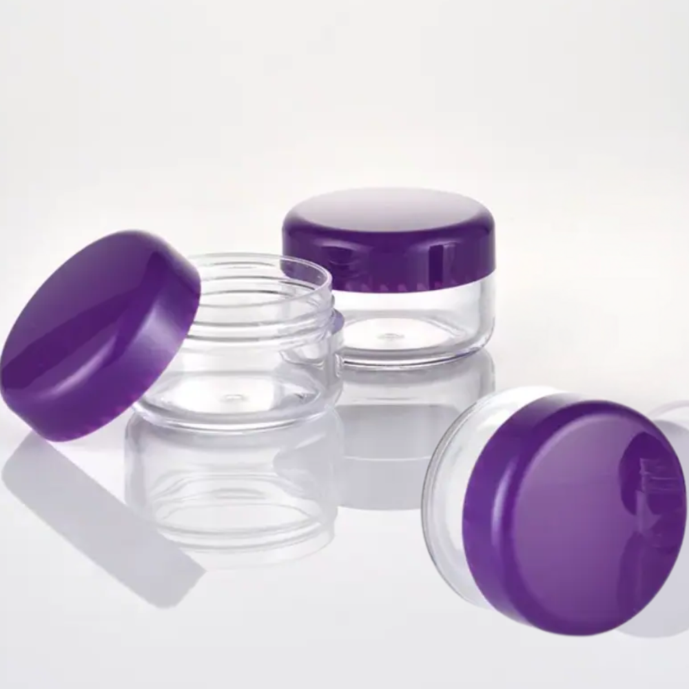 High Quality 5g PET Plastic Bottle for Cosmetic Extraction. Plastic Jars for Cosmetic Packaging Customization 