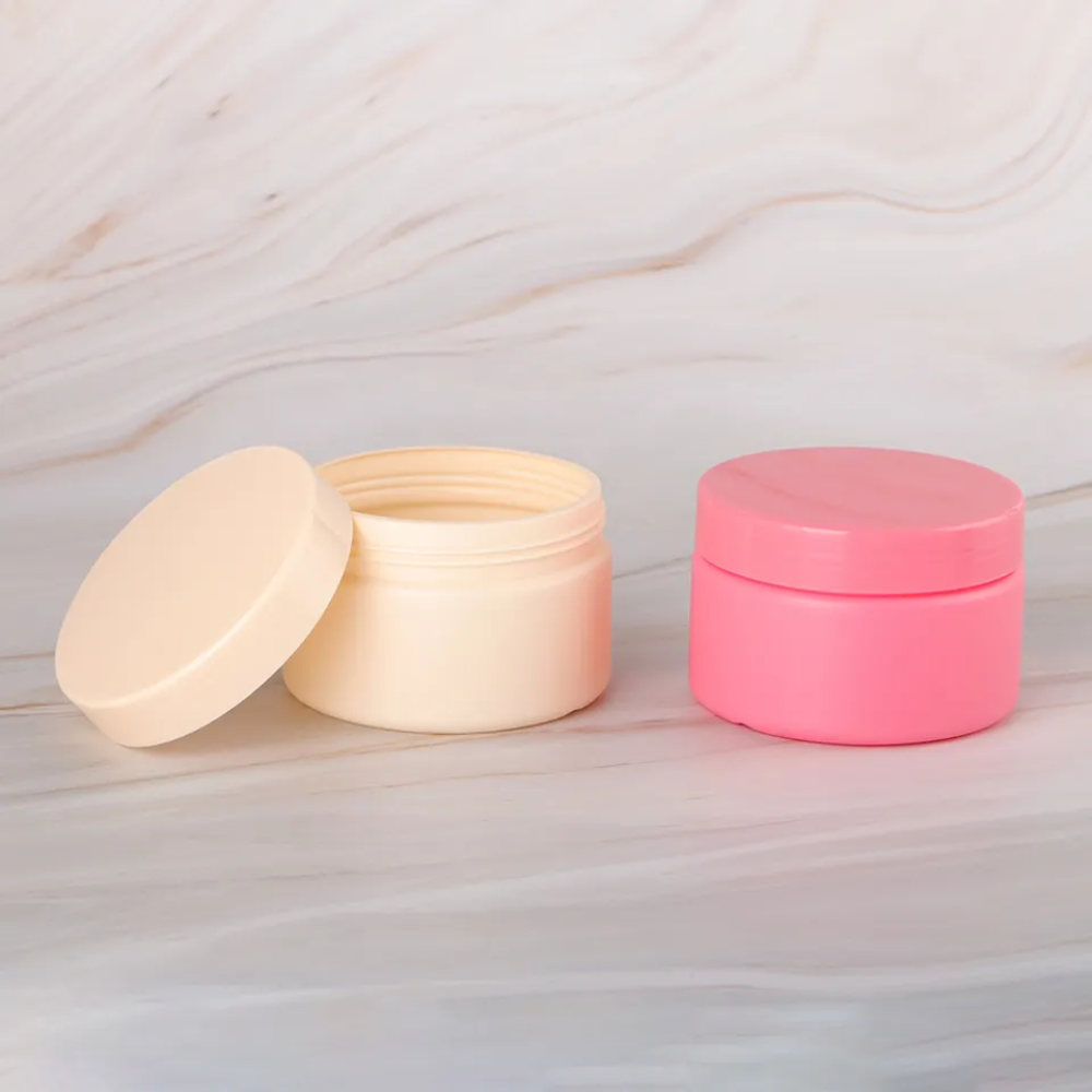 High Quality PP Plastic Cosmetic Packaging Jars Plastic Cosmetic Packaging Jar 200ml 