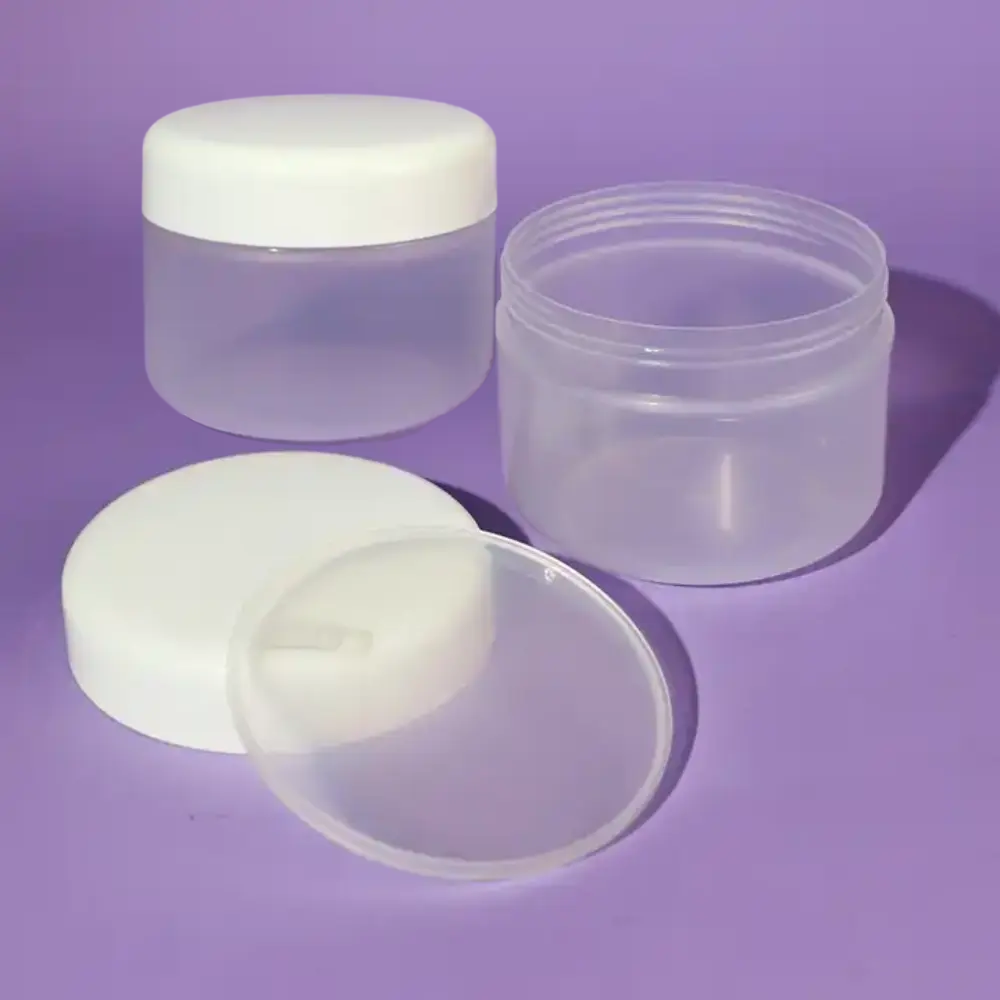 Butter Body Lotion Cream Container 250ml PP Cosmetic Plastic Jar Packaging  Packaging for Cosmetics