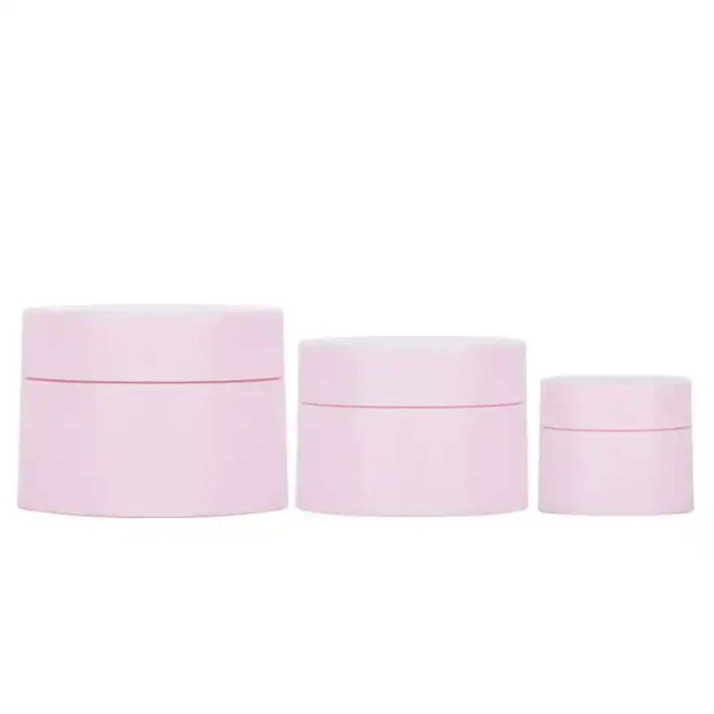 Wholesale Hot Selling Cosmetic Jar 30g/ 50g/100g Empty PP Plastic Jar With Lids For Skincare Product