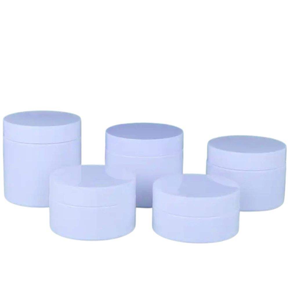 Hot Item Best Price Cosmetic Jar 100ml PET Plastic Jar for Face Body Cream Skin Care Products Manufactured 