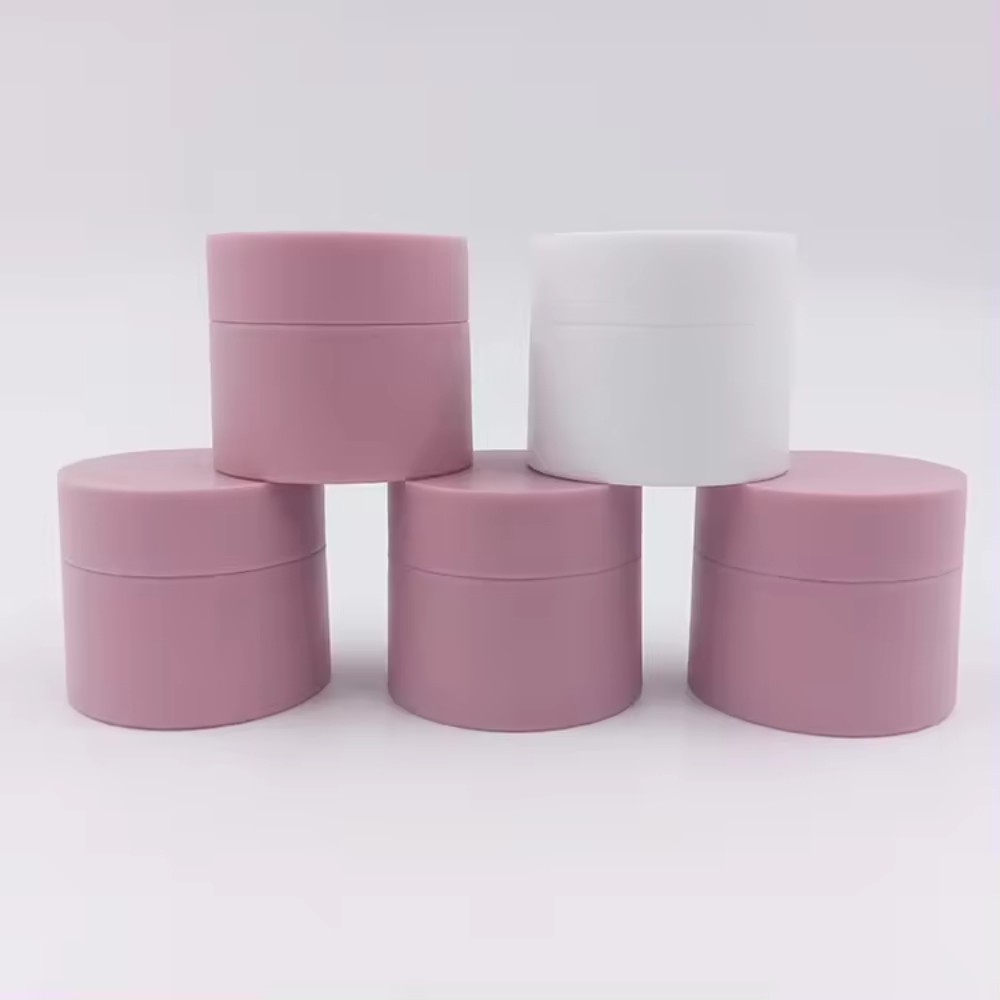 Custom pp Plastic Cream Jars Packaging Empty Small Beauty Cosmetic Jar Container Cosmetic for Cream Pavico 