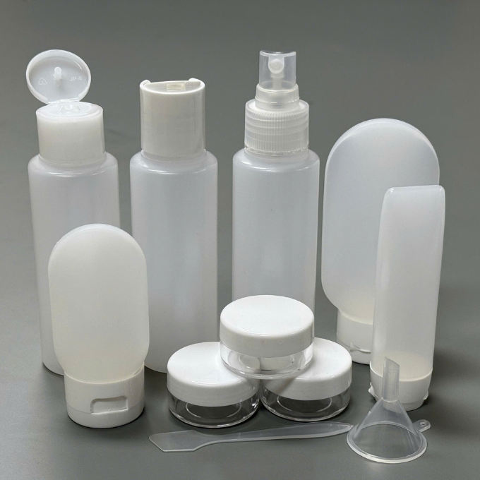 Customized Travel Bottle Set Kit Containers Cosmetic Travel Cosmetic Packing Bottle Kit for Personal Care Bags