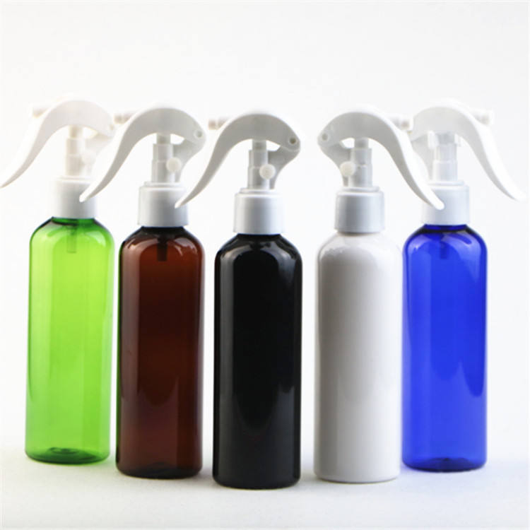 Custom Logo Printing Label Black White Plastic Trigger Water Spray Bottles 400ml Fine Mist Spray Bottle