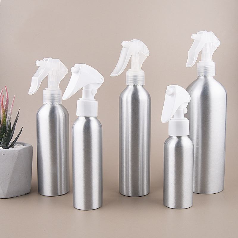 Wholesale Custom Aluminum Spray Bottle 40ml/50ml/100ml/150ml/250ml - Hair Oil & Perfume Container with Fine Mist Cap