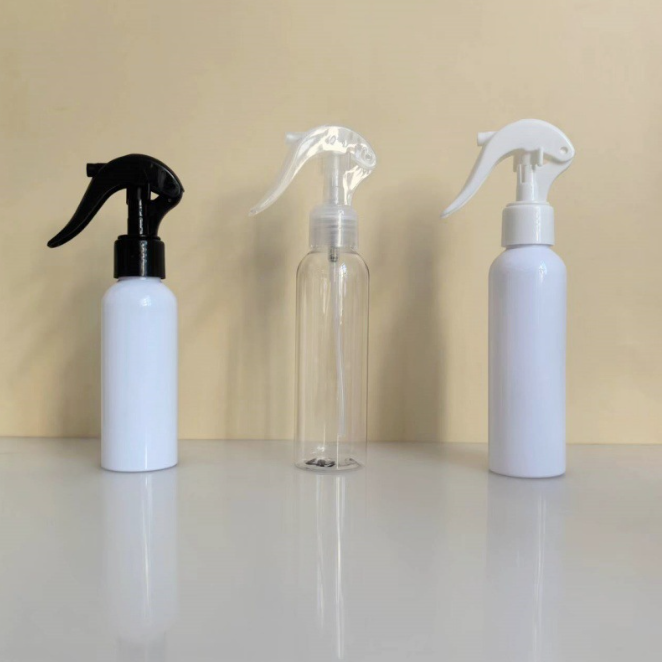 30ml 50ml 100ml 500ml mist continuous spray bottle 200ml 300ml plastic trigger spray bottle with black cap for hairdresser