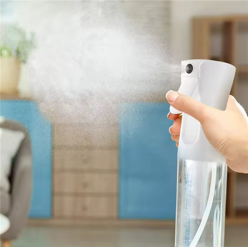 Continuous Perfume Plastic Mist Spray Plastic Continuous High Pressure Spray Hand Sanitizing Spray Bottle Custom Logo