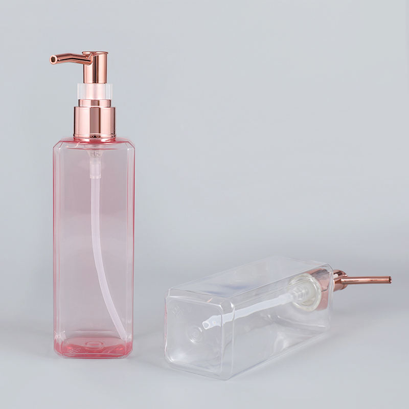 High Quality 500ml HDPE Lotion Bottle with Airless Pump Plastic Skin Care Cosmetics Packaging for Shampoo