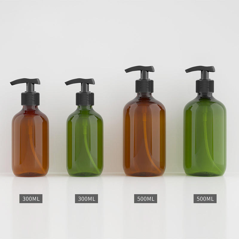 Skincare Cosmetics Packaging Bottle in Stock 300ml 500ml Essence Water Bottle Toner Bottles With Filp Cap PET Plastic