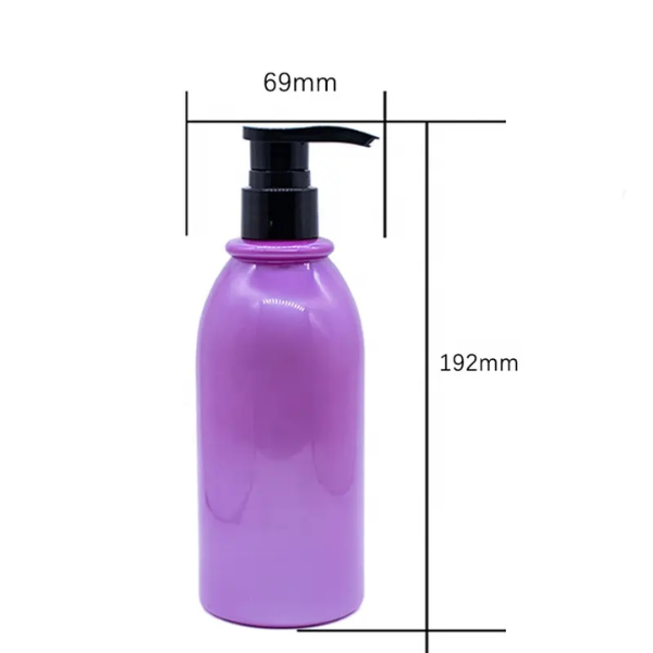 High Quality Hot selling 190ml PET plastic bottle / bottle of shower gel / hair conditioner 