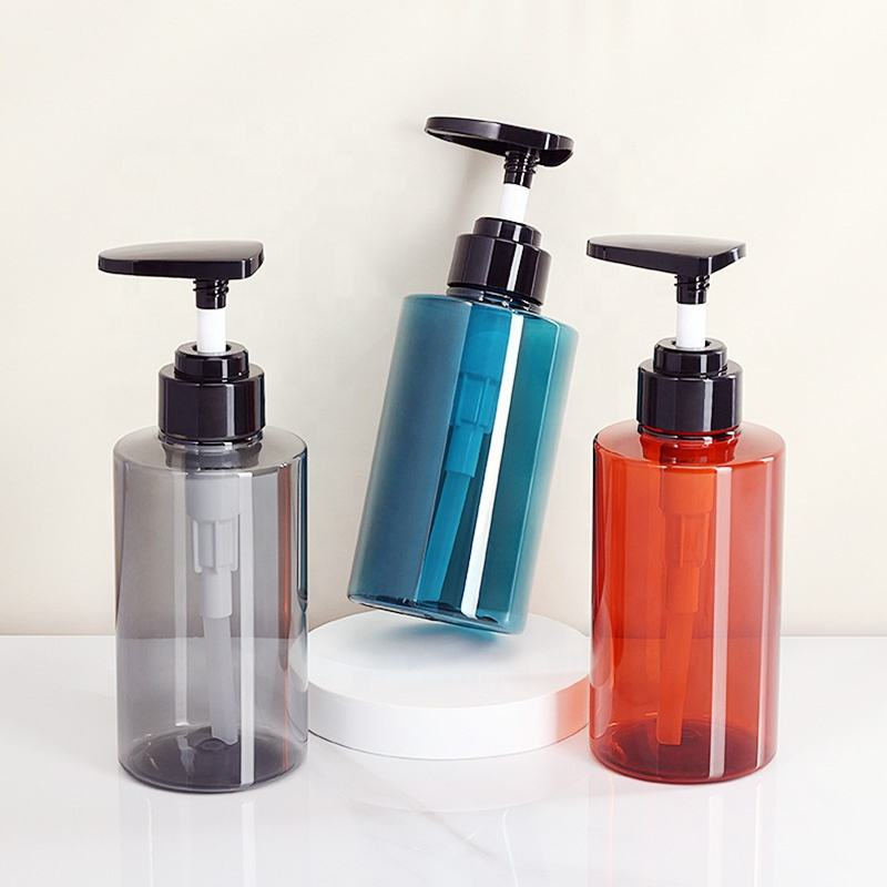 Wholesale Luxury 200ml 300ml 500ml Empty Plastic Shower Gel Container Shampoo Bottle for Personal Care